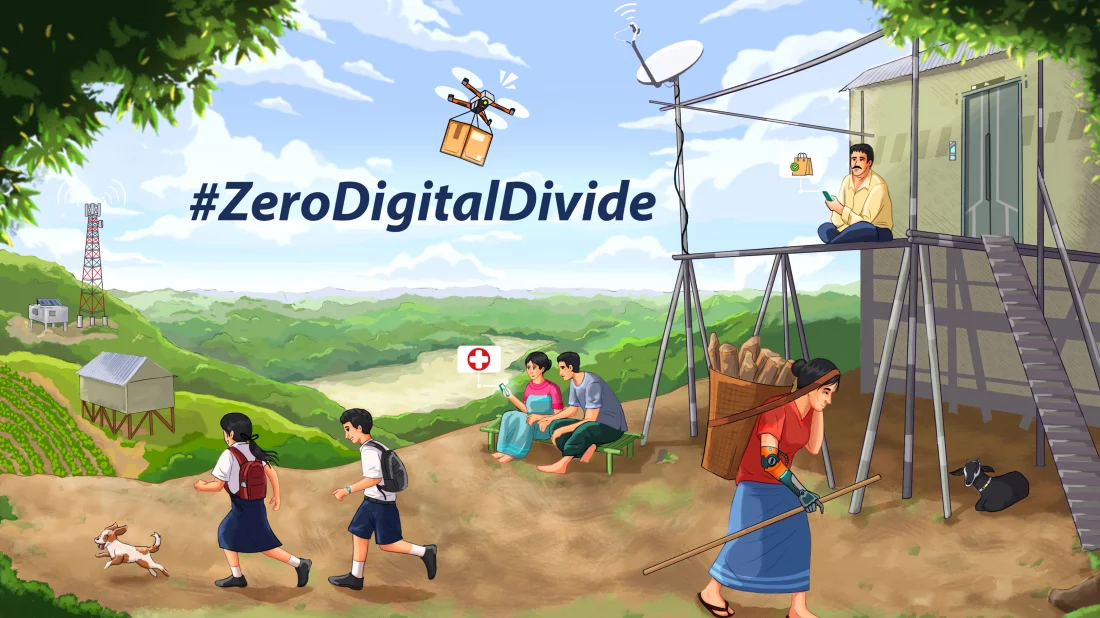 Empowering Bangladesh: A journey to zero digital divide